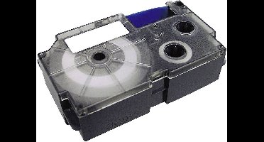 Casio XR-9X1 Labeltape Tapekleur: Transparant Tekstkleur: Zwart 9 mm 8 m