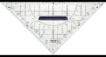 Staedtler Geodriehoek 568 35 Glas (helder) Lengte schijne zijde: 22 cm