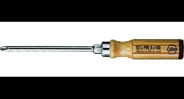 Wiha 129 PH 2x100 00058 Werkplaats Kruiskop schroevendraaier PH 2 Koplengte: 100 mm DIN ISO 8764