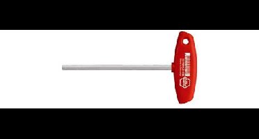 Wiha 334 SW 6,0x200 Werkplaats Inbusschroevendraaier Sleutelbreedte (metrisch): 6 mm Koplengte: 200 mm Afmeting, lengte: 232 mm