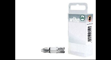 Wiha 7012-92102 PZ2 24742 Kruis-bit PZ 2 Chroom-vanadium staal Gehard C 6.3 1 stuk(s)