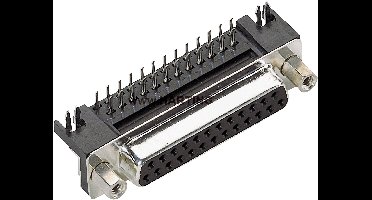 HARTING 09682635812 09682635812 D-sub male connector 90 ° Aantal polen: 15 Solderen 1 stuk(s)