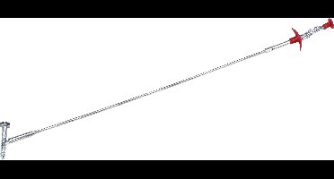 Meister Werkzeuge 800392 Veerarmpincet groot