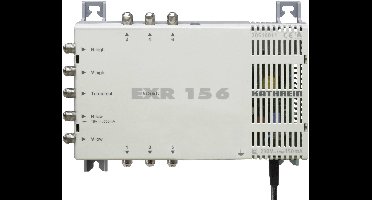 Kathrein EXR 156 Satelliet multiswitch Ingangen (satelliet): 5 (4 satelliet / 1 terrestrisch) Aantal gebruikers: 6