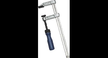 Brüder Mannesmann M90401 Schroefklem DIN 5117 Spanbreedte (max.):250 mm Afmeting, lengte: 250 mm Afm. werkbereik:50 mm