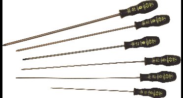 C.K Schroevendraaierset Werkplaats 6-delig Plat, Kruiskop Phillips, Binnen-zesrond (TX)