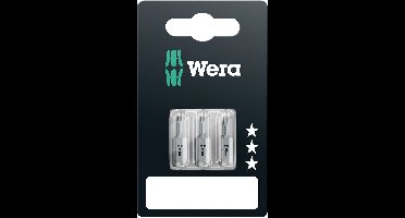Wera 840/1 Z Set SB SiS Inbus-bit 2.0 mm, 2.5 mm, 3 mm Gereedschapsstaal Gelegeerd, Taai D 6.3 3 stuk(s)