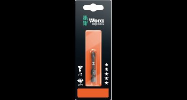 Wera 855/4 IMP DC SB SiS 05073961001 Kruis-bit PZ 2 Gereedschapsstaal Met diamant bedekt F 6.3 1 stuk(s)