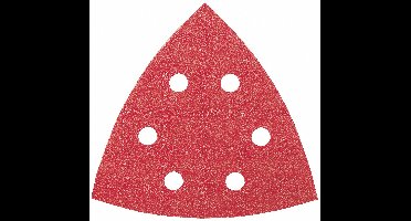 Bosch Accessories 2609256A54 Deltaschuurpapierset Met klittenband, Geperforeerd Korrelgrootte (num) 60, 120, 240 Hoekmaat 93 mm 1 set(s)