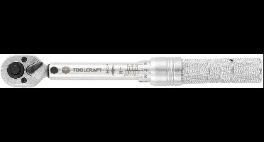 TOOLCRAFT 819161 Momentsleutel Met omschakelbare ratel 1/4 (6.3 mm) 1 - 6 Nm