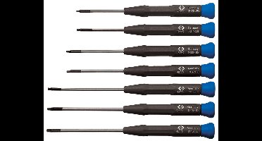 C.K Schroevendraaierset Elektronica en fijnmechanica 7-delig Binnen-zesrond (TX)