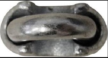 Staaldraadklem 3 mm M4 Staal Verzinkt TOOLCRAFT 827907 10 stuk(s)