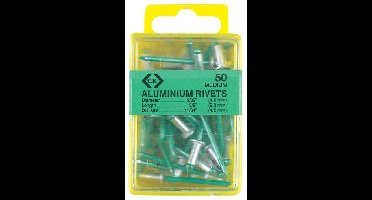 C.K T3819A 612 Popnagel (Ø x l) 4.8 mm x 9 mm Aluminium Aluminium 40 stuk(s)