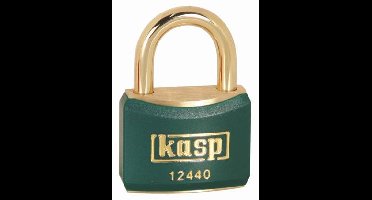 Kasp K12440GRED Hangslot 40 mm Verschillend sluitend Goud-geel Sleutelslot