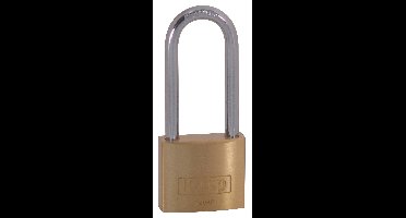 Kasp K12040L55A1 Hangslot 40 mm Gelijksluitend Goud-geel Sleutelslot