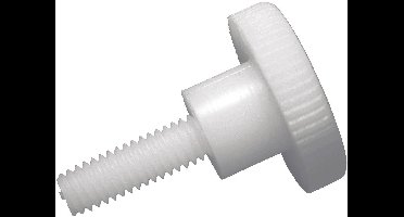 TOOLCRAFT 830395 Kartelbouten M4 20 mm DIN 464 Kunststof, Polyamide 10 stuk(s)