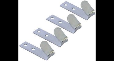 HP Autozubehör 0410218 0410218 Schroefhaken (l x b) 70 mm x 20 mm