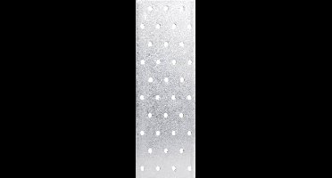 TOOLCRAFT 75 x 200 Geperforeerde plaat 200 mm Staal 889600 1 stuk(s) (l x b) 200 mm x 75 mm