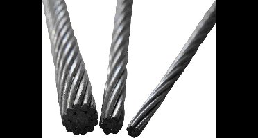 Staaldraad (Ø) 2 mm TOOLCRAFT 13211100200 Grijs per meter