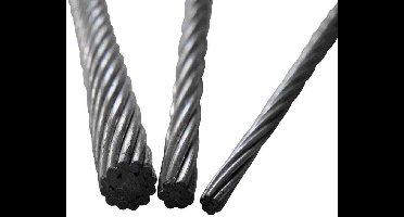 Staaldraad (Ø) 3 mm TOOLCRAFT 13211100300 Grijs per meter