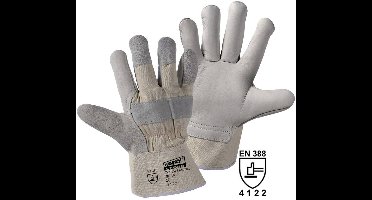 Leipold Doehle Asphalt 1578 Werkhandschoen Runder nerfleer Maat (handschoen): Universeel EN 388:2016 Cat II 1 paar