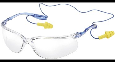 3M TORACCS Veiligheidsbril Blauw EN 166-1 DIN 166-1
