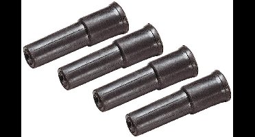 Axing 1007843 Beschermhuls Voor F-stekker Kabeldiameter: 6.8 mm 4 stuk(s)