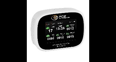 PCE Instruments PCE-RCM 7 Kooldioxidemeter Koolstofdioxide Met temperatuurmeting, Met USB-interface