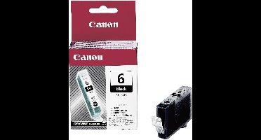 Canon Inktcartridge BCI-6 BK Origineel Zwart 4705 A 002