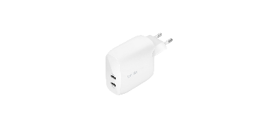 Belkin 60w Dual Usb‑c Wandlader – Wit