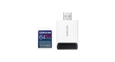 Samsung Sd Pro Ultimate 64 Gb Met Kaartlezer
