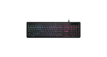 Qware Kingston Bedraad Toetsenbord - Zwart