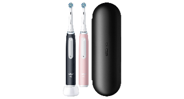 Oral-b Io 3 Elektrische Tandenborstel Zwart En Roze