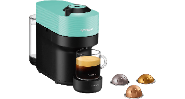 Krups Nespresso Xn9204 Vertuo Pop Aqua - Capsulemachine Met Pad- Of Capsulesysteem Groen
