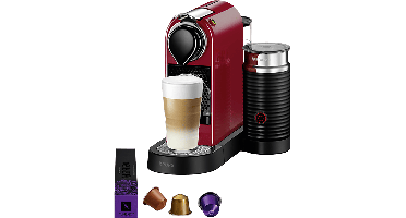 Krups Nespresso Citiz & Milk Xn7615 - Capsulemachine Rood