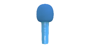 Qware Karaoke Handmicrofoon Blauw
