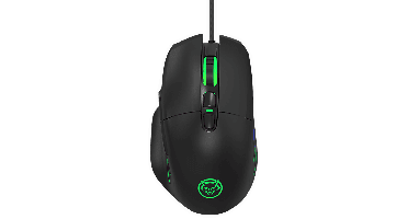 Qware Chicago Gamingmuis Zwart