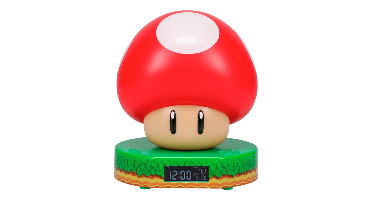 Paladone Super Mario - Paddenstoel Wekker En Lamp