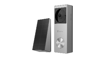 Ezviz HP3 Pro - Slimme Deurbel Met Zonnepaneel Zilver