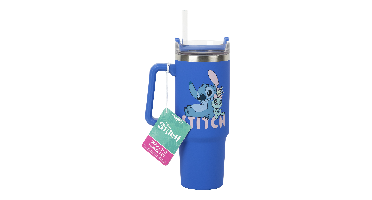 Paladone Xl 900ml Stitch Reismok Met Rietje