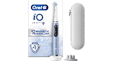 Oral-b Elektrische Tandenborstel Io Metalic Blauw + Reisetui Elektrische Blauw