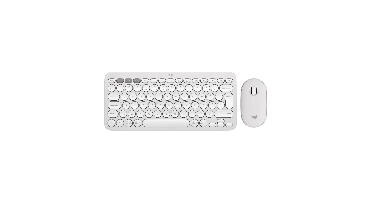 Logitech Pebble 2 Combo Wit - Draadloos Toetsenbord En Muis