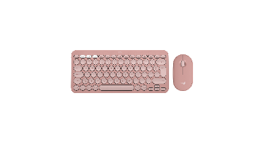 Logitech Pebble 2 Combo Roze - Draadloos Toetsenbord En Muis