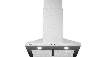 Etna Ap460rvs - Afzuigkap (muur Bevestigde Kap) Breedte 60 Cm 435 M³/h