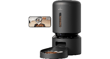 Petlibro Granary Camera Monitoring Feeder Black Voedsel Dispenser