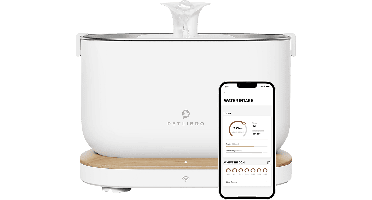 Petlibro Dockstream App Monitoring Water Fountain(with Extra Pump)- White Fontein