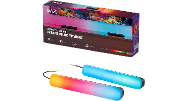 WIZ Gradient Light Bars - WIZ Entertainment Rgbic: Meerdere Kleuren Tegelijk Eenvoudige Installatie
