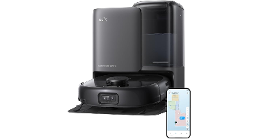 Eufy E25 Omni Robotstofzuiger Met Dweilfunctie Zwart