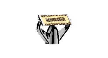 Babyliss X-blade Super-x Metal Series Titanium Vervangend Mes Voor Baardtrimmer