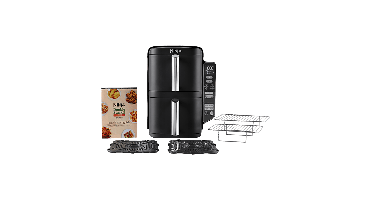 Ninja Sl300eu Double Stack - Airfryer Zwart 76 Kg 2470 W Aantal Frituurmanden: 2